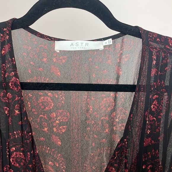 ASTR the label boho fall dress size M with lining - Picture 2 of 5